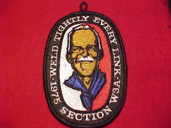 1975 W3A SECTION CONCLAVE PATCH