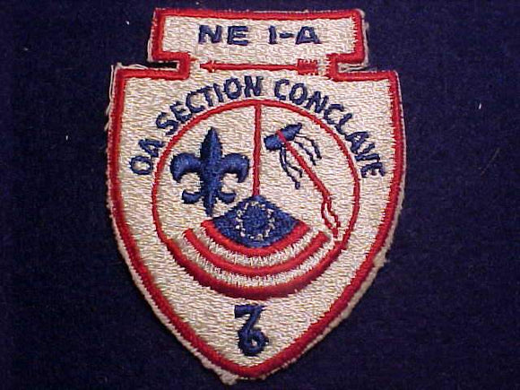 1976 NE1A SECTION CONCLAVE PATCH