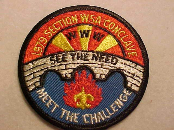 1979 W5A SECTION CONCLAVE PATCH