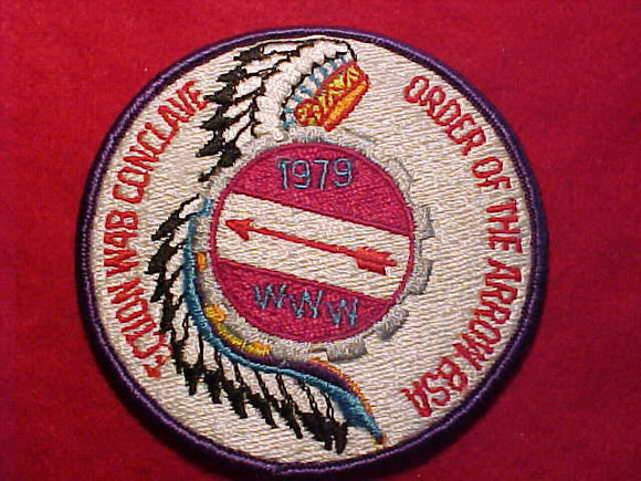 1979 W4B SECTION CONCLAVE PATCH