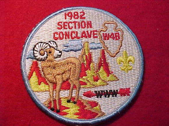 1982 W4B SECTION CONCLAVE PATCH