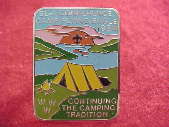 1984 SE1 SECTION CONFERENCE N/C SLIDE, CAMP FLYING EAGLE