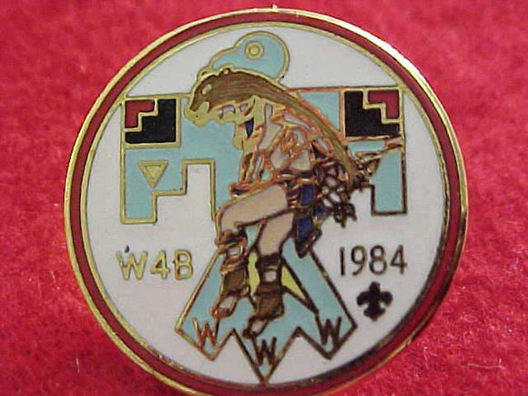 1984 W4B SECTION CONCLAVE PIN