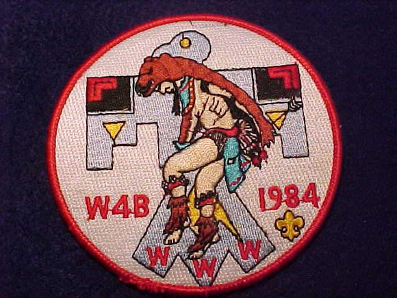 1984 W4B SECTION CONCLAVE PATCH
