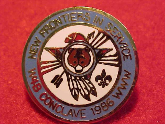 1986 W4B SECTION CONCLAVE PIN