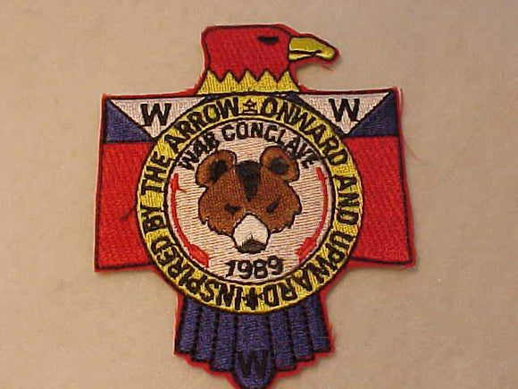 1989 W4B SECTION CONCLAVE PATCH