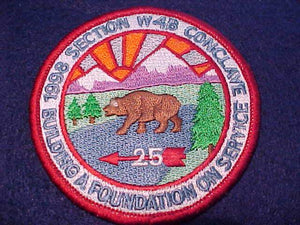 1998 W4B SECTION CONCLAVE PATCH