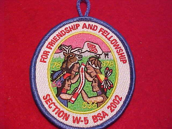 2002 W5 SECTION CONCLAVE PATCH