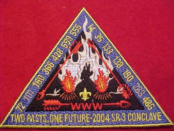 2004 SR3 SECTION CONCLAVE PATCH