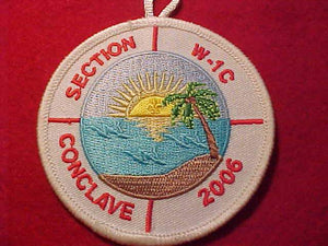 2006 W1C SECTION CONCLAVE PATCH