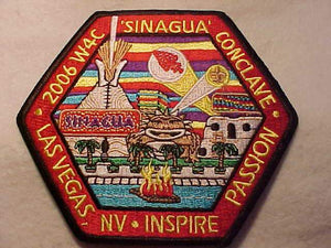 2006 W4C SECTION CONCLAVE PATCH, LAS VEGAS, NV