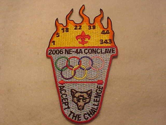 2006 NE4A SECTION CONCLAVE PATCH