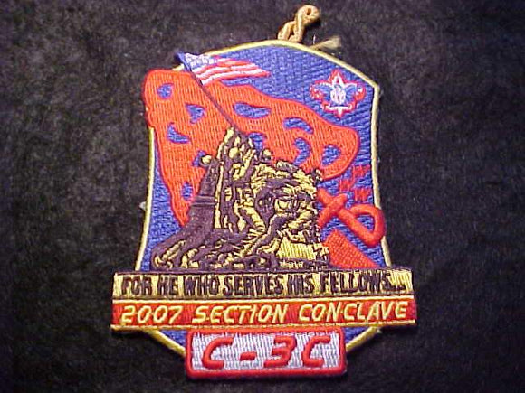 2007 C3C SECTION CONCLAVE PATCH