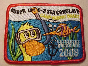 2008 C3 SECTION CONCLAVE PATCH, CAMP ROBERT DRAKE