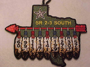2010 SR2-3 SOUTH SECTION CONCLAVE PATCH