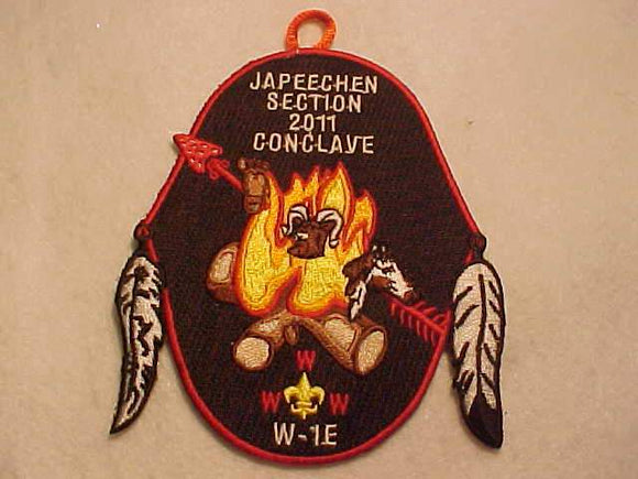 2011 W1E SECTION CONCLAVE PATCH, JAPEECHEN