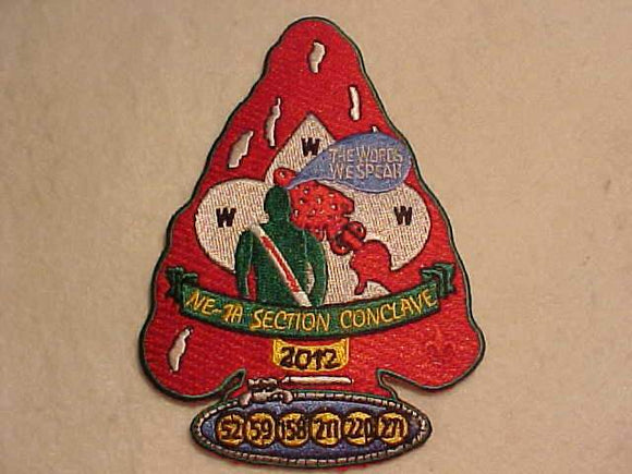 2012 NE1A SECTION CONCLAVE PATCH