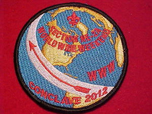 2012 NE2A SECTION CONCLAVE PATCH