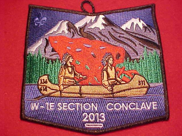 2013 W1E SECTION CONCLAVE PATCH