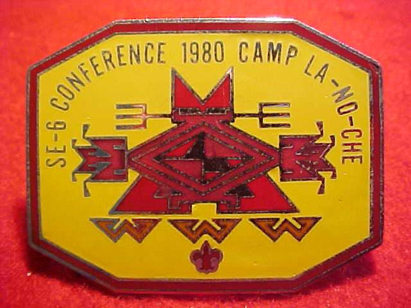 1980 N/C SLIDE, SECTION SE-6 CONFERENCE, CAMP LA-NO-CHE HOST