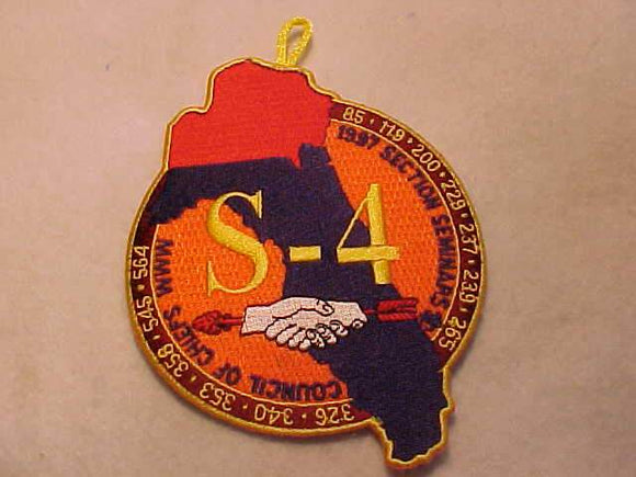 1997 PATCH, SECTION S4 SEMINARS, COUNCIL OF CHIEFS
