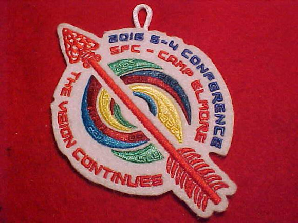 2015 PATCH, SECTION S4 CONFERENCE, CAMP ELMORE, FELT