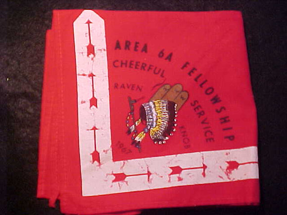 1967 AREA 6A FELLOWSHIP N/C, HOST RAVEN KNOB, EXCELLENT COND.