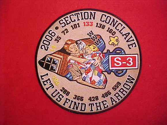 SECTION S-3 CONCLAVE JACKET PATCH, 8