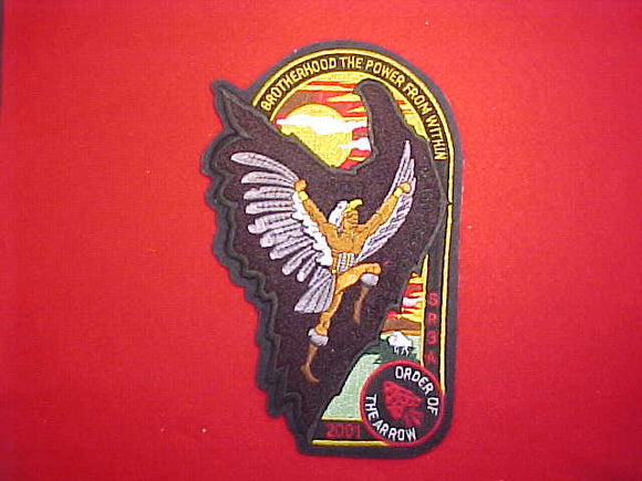 SECTION SR3A CHENILLE PATCH, 2001