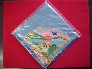 1984 SECTION SE1 CONFERENCE NECKERCHIEF PLUS "TRAINED DELEGATE" PATCH