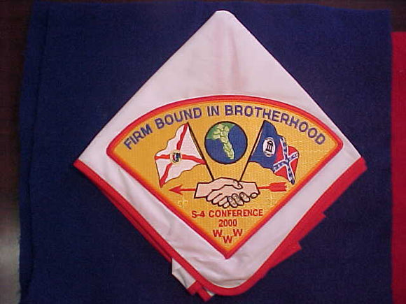 2000 SECTION S4 CONFERENCE NECKERCHIEF, HOST LODGE 200 ECHOCKOTEE
