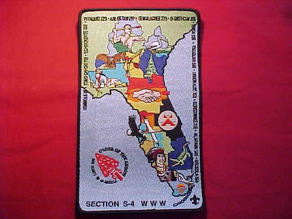 UNDATED JACKET PATCH, SECTION S4, 6 X 10