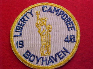 1948 CAMP BOYHAVEN LIBERTY CAMPOREE