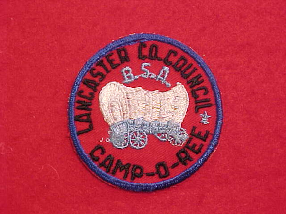 1950'S LANCASTER COUNTY COUNCIL CAMP-O-REE