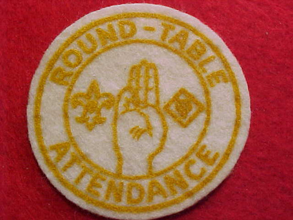 1950'S, ROUND-TABLE ATTENDANCE, 2