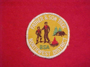 1950'S NORTHWEST DISTRICT, FATHER & SON TREK, USED.  Chickasaw Council