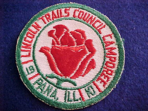 1952, LINCOLN TRAILS COUNCIL CAMPOREE, PANA, ILL.