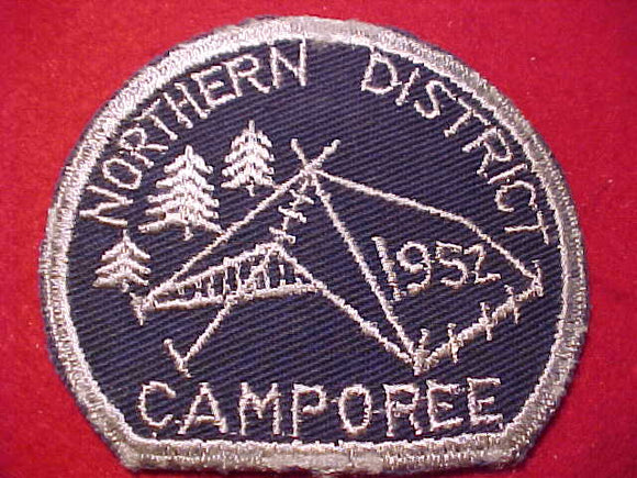 1952 NORTHERN DISTRICT CAMPOREE
