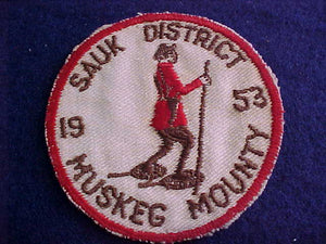 1953, SAUK DISTRICT MUSKEG MOUNTY, USED