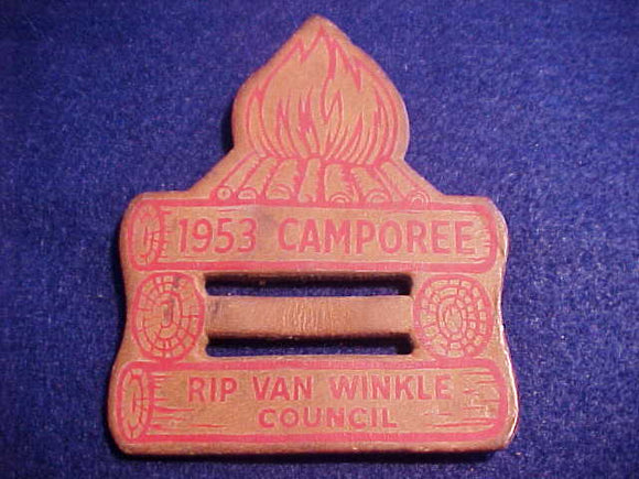 1953 N/C SLIDE, RIP VAN WINKLE C., CAMPOREE, LEATHER