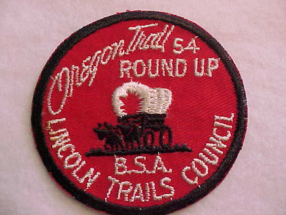 1954, LINCOLN TRAILS COUNCIL, OREGON TRAIL ROUND UP
