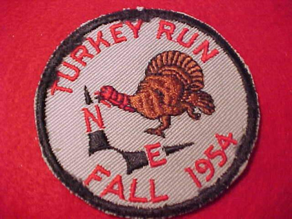 1954 PATCH, TURKEY RUN, FALL