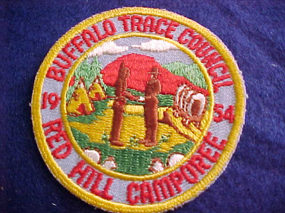 1954, BUFFALO TRACE COUNCIL, RED HILL CAMPOREE