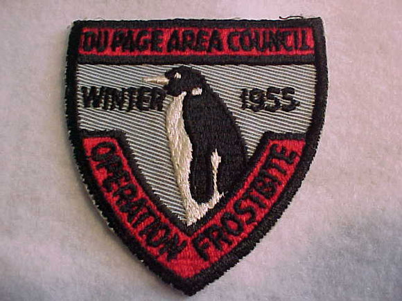 1955, DU PAGE AREA COUNCIL, WINTER OPERATION FROSTBITE