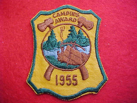 1955, CAMPING AWARD