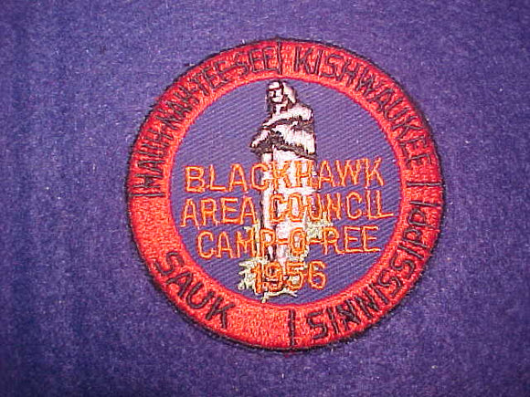 1956 BLACKHAWK AREA COUNCIL CAMP-O-REE
