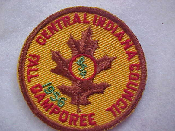 1956, CENTRAL INDIANA COUNCIL, FALL CAMPOREE