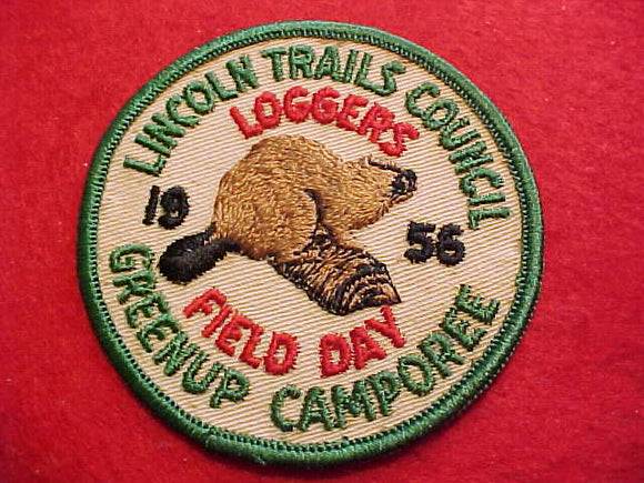 1956, LINCOLN TRAILS COUNCIL, FIELD DAY GREENUP CAMPOREE, USED