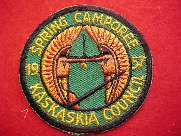 1957, KASKASKIA COUNCIL SPRING CAMPOREE