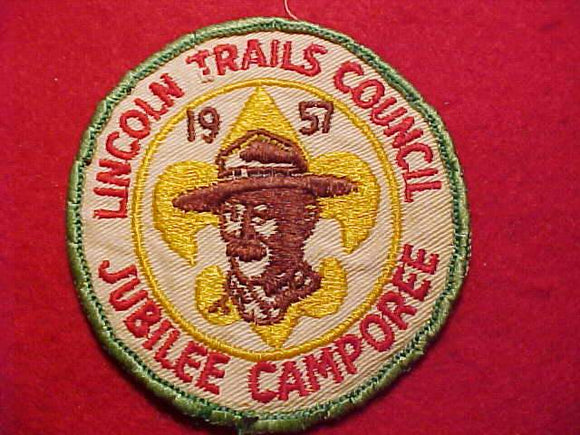 1957 LINCOLN TRAILS C. JUBILEE CAMPOREE